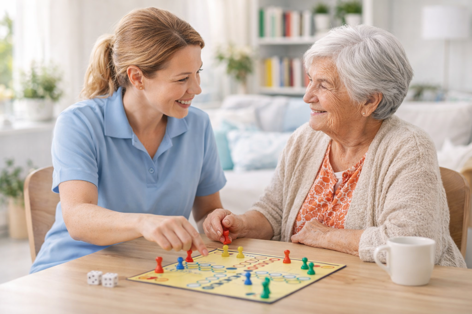 Symbolbild für Betreuungskräfte