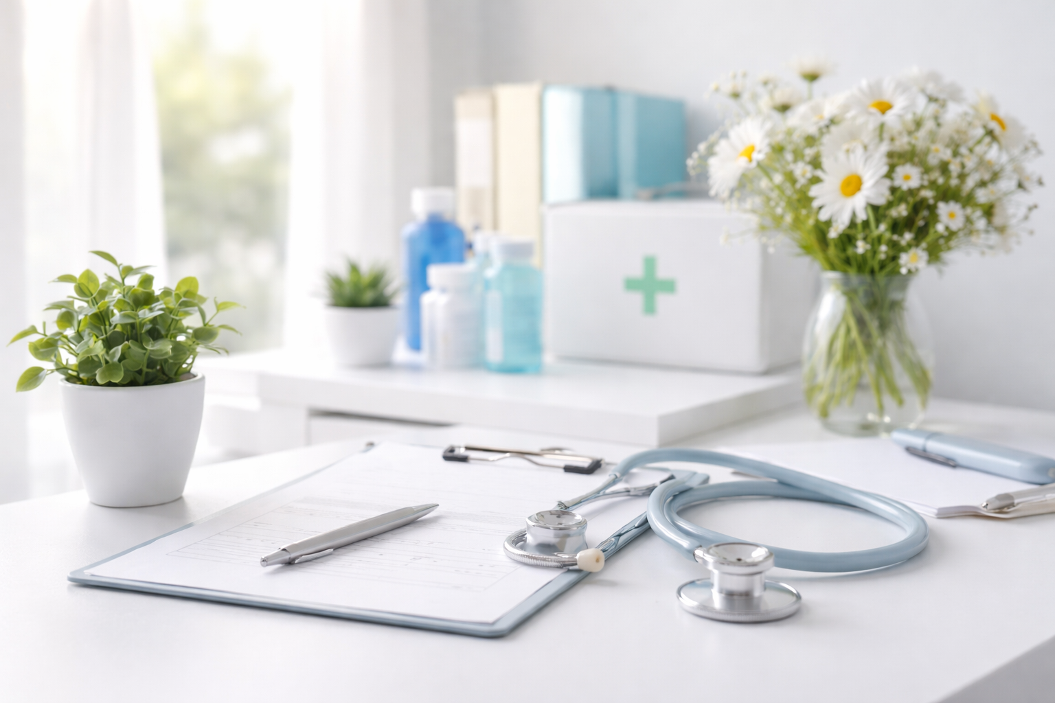 Gruppenfoto aller Mitarbeiter des Pflegedienstes